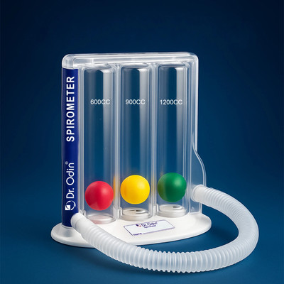 Dr. Odin OLE101 3 Ball Lung Exerciser Respirometer | Breathing & Lung Improvement Respiratory Exerciser Respiratory Exerciser(Pack of 1)