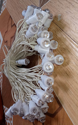Shiv Shankar Sells 50 LEDs 10 m White Steady Swastik Rice Lights(Pack of 1)