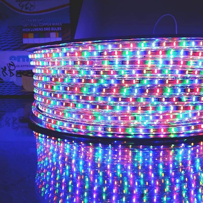 ASTERN 1200 LEDs 10 m Multicolor Steady Strip Rice Lights(Pack of 1)