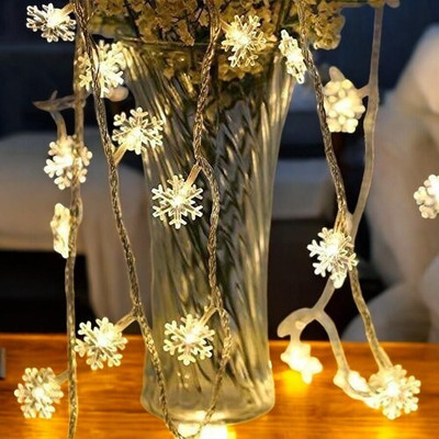 HASRU 14 LEDs 4.57 m Yellow Steady String Rice Lights(Pack of 1)