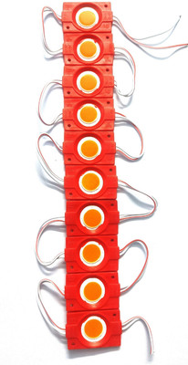 AP Source 10 LEDs 1 m Red Color Changing, Steady, Flickering Bulb Rice Lights(Pack of 10)