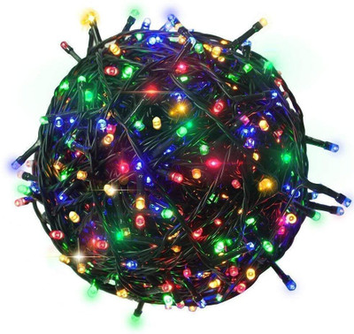 PESCA 60 LEDs 19.99 m Multicolor Steady String Rice Lights(Pack of 1)