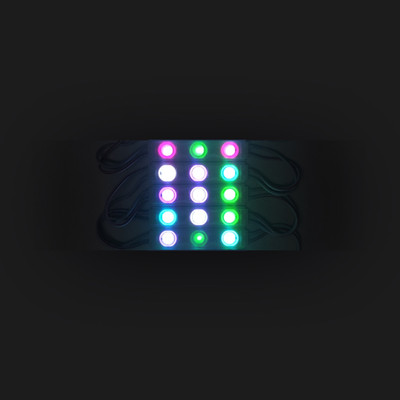 premier lights 15 LEDs 0.08 m Multicolor Color Changing, Flickering Strip Rice Lights(Pack of 1)
