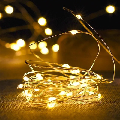 Trust Ware 20 LEDs 2 m Yellow Flickering, Steady String Rice Lights(Pack of 1)