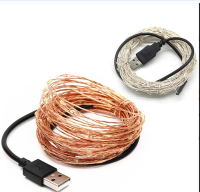 wtc 150 LEDs 15 m White Steady String Rice Lights(Pack of 1)