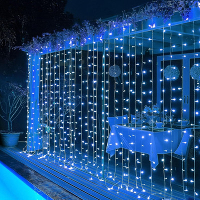 DIYA BAATI 38 LEDs 10 m Blue Steady String Rice Lights(Pack of 1)