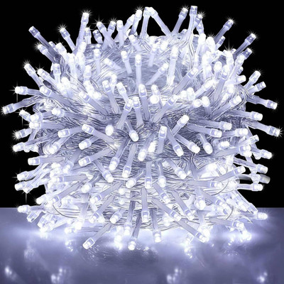 Biway 60 LEDs 20 m White Steady Ball Rice Lights(Pack of 1)