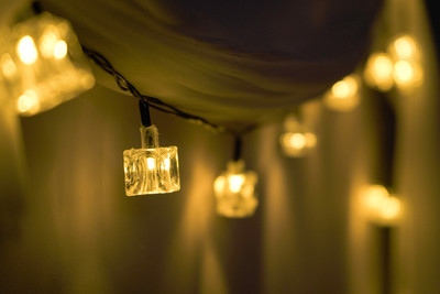 Home Delight 20 LEDs 3.18 m Yellow Steady String Rice Lights(Pack of 1)