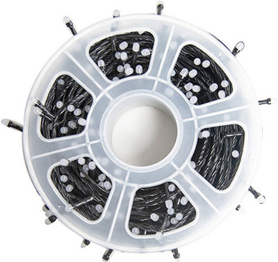 WBD 300 LEDs 39 m White Steady Bulb Rice Lights(Pack of 1)