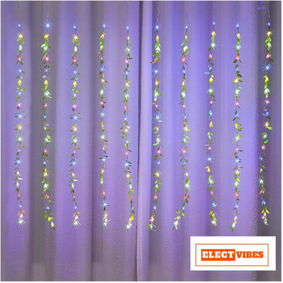 ELECTVIBES 200 LEDs 3 m Multicolor Color Changing Leaf Rice Lights(Pack of 1)