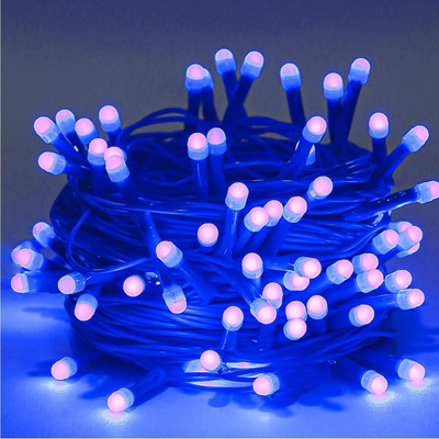 ATULUX 14 LEDs 9 m Blue Steady String Rice Lights(Pack of 2)