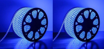 DOJI 176 LEDs 3 m Blue Steady Strip Rice Lights(Pack of 2)