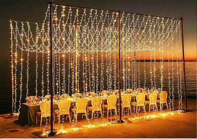 Ocean garniture 43 LEDs 15 m Yellow Steady String Rice Lights(Pack of 1)