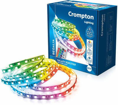 Crompton 300 LEDs 5 m Multicolor Color Changing Strip Rice Lights(Pack of 1)