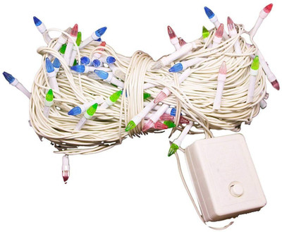 MG TRADING 64 LEDs 18.01 m Multicolor Steady String Rice Lights(Pack of 1)