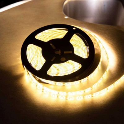 CANDLE 130 LEDs 3 m Yellow Steady Strip Rice Lights(Pack of 1)