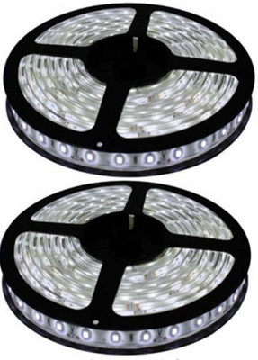 EmmEmm 300 LEDs 4.98 m White Steady Strip Rice Lights(Pack of 2)