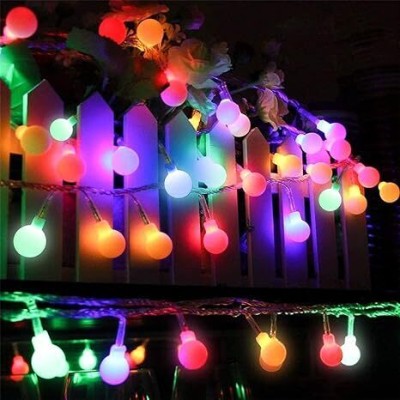 FIZZYTECH 15 LEDs 3 m Multicolor Color Changing Ball Rice Lights(Pack of 1)