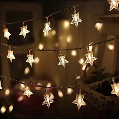 Home Delight 20 LEDs 3.18 m Yellow Steady String Rice Lights(Pack of 1)