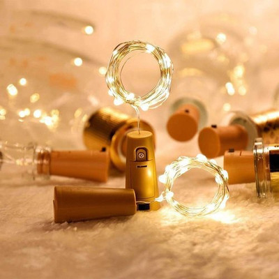 Shop Code 20 LEDs 2.13 m Yellow Steady Bottle Rice Lights(Pack of 1)