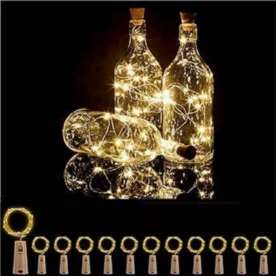 Local Charm 20 LEDs 1.98 m Yellow Steady String Rice Lights(Pack of 12)