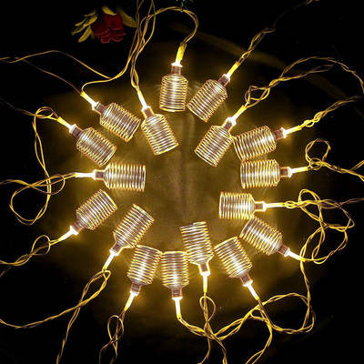 Cosky 14 LEDs 4 m Yellow Flickering String Rice Lights(Pack of 1)
