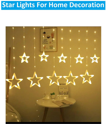 Sauran 35 LEDs 3 m White Steady Star Rice Lights(Pack of 2)