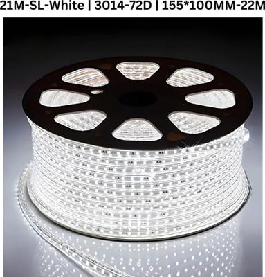 Kingdom 1680 LEDs 21 m White Steady Strip Rice Lights(Pack of 1)