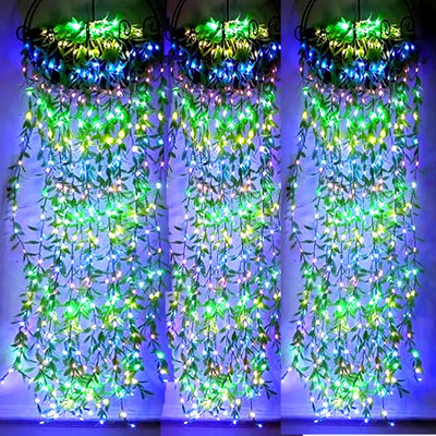 SellRider 300 LEDs 3.5 m Multicolor Flickering Leaf Rice Lights(Pack of 1)