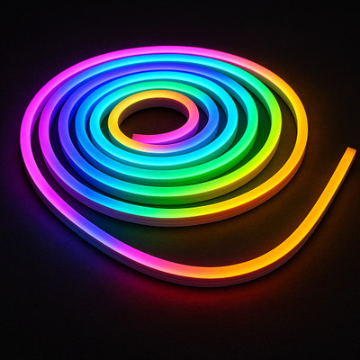 RAYVIX 600 LEDs 5 m Multicolor Steady Strip Rice Lights(Pack of 1)