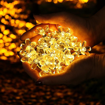 RaajaOutlets 40 LEDs 5.99 m Yellow Steady Flower Rice Lights(Pack of 1)