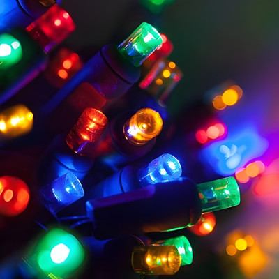 Kingdom 28 LEDs 13 m Multicolor Steady String Rice Lights(Pack of 1)