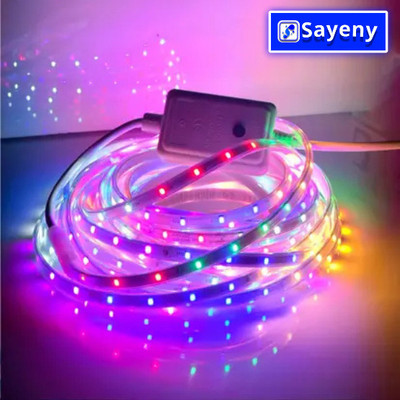 SAYENY 770 LEDs 7 m Multicolor Steady, Flickering, Color Changing Strip Rice Lights(Pack of 1)