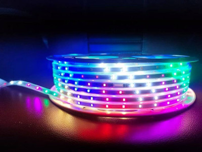 MUMU 120 LEDs 12 m Multicolor Color Changing Strip Rice Lights(Pack of 1)