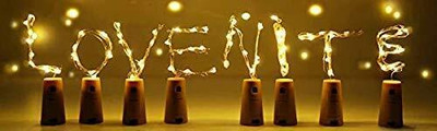 x pulse 20 LEDs 1.17 m Yellow Steady String Rice Lights(Pack of 8)