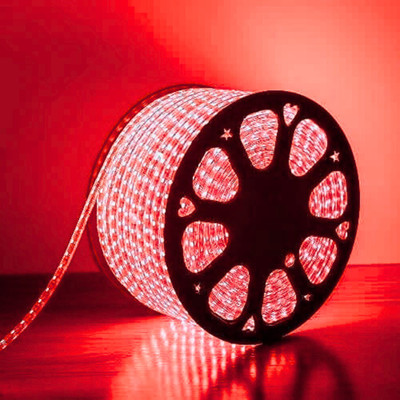 Volt Vision 1200 LEDs 15 m Red Steady Strip Rice Lights(Pack of 1)