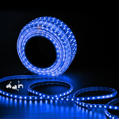 Tawny 1440 LEDs 20 m Blue Steady String Rice Lights(Pack of 1)