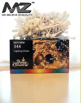 HASRU 42 LEDs 10 m Multicolor Steady Candy Rice Lights(Pack of 1)