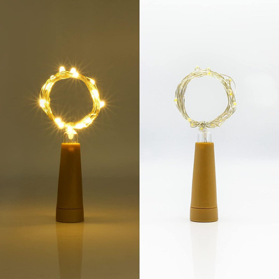 Yellowoods 20 LEDs 2 m Gold Steady Ball Rice Lights(Pack of 4)