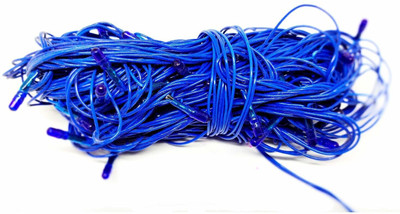Local Charm 500 LEDs 9.14 m Blue Steady String Rice Lights(Pack of 10)