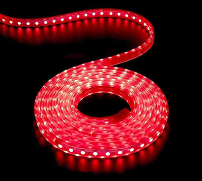 SEETASTIC 120 LEDs 5 m Red Steady Strip Rice Lights(Pack of 1)