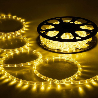 Clive 1200 LEDs 10 m Yellow Steady Strip Rice Lights(Pack of 1)