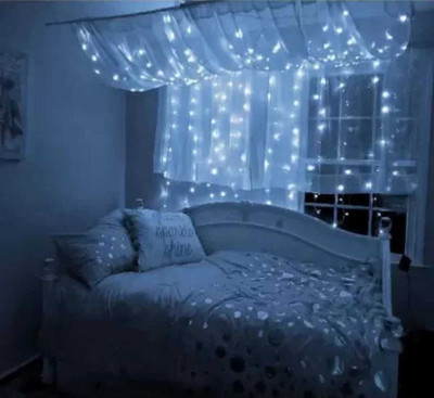 CANDLE 40 LEDs 11 m White Steady String Rice Lights(Pack of 1)