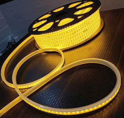 Dr MURECO 6500 LEDs 50 m Gold Steady String Rice Lights(Pack of 3)