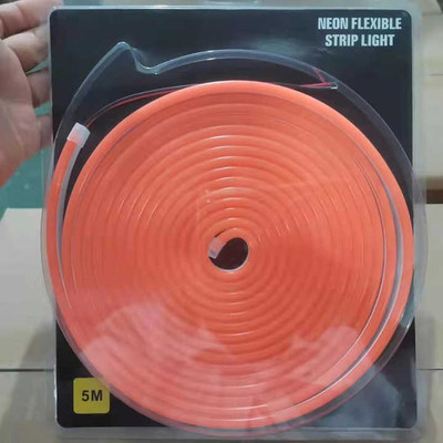 WBD 600 LEDs 5 m Orange Steady Strip Rice Lights(Pack of 1)