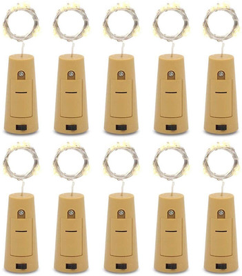 PRIMERISE 108 LEDs 2 m Yellow Steady String Rice Lights(Pack of 10)
