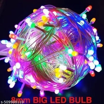 circisun 42 LEDs 15 m Multicolor Color Changing Ball Rice Lights(Pack of 1)