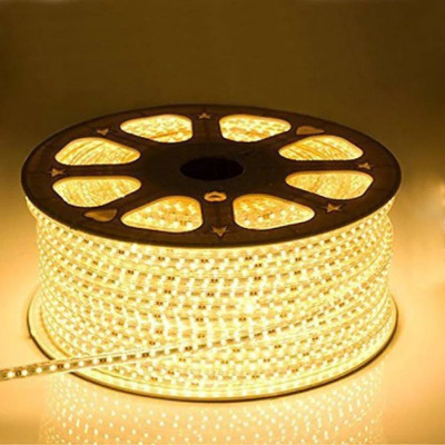 Eware 2400 LEDs 19.99 m Yellow Steady Strip Rice Lights(Pack of 1)