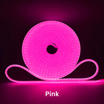 KAVYARA 600 LEDs 5 m Pink Steady Strip Rice Lights(Pack of 1)