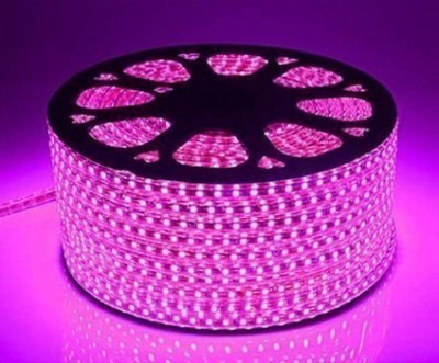 Eware 2400 LEDs 10.01 m Pink Steady Strip Rice Lights(Pack of 1)